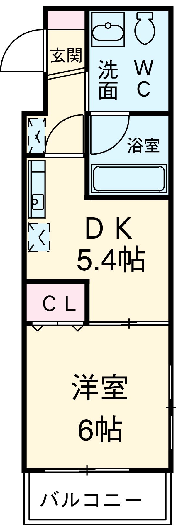 ソレイルコート桜本町の間取り