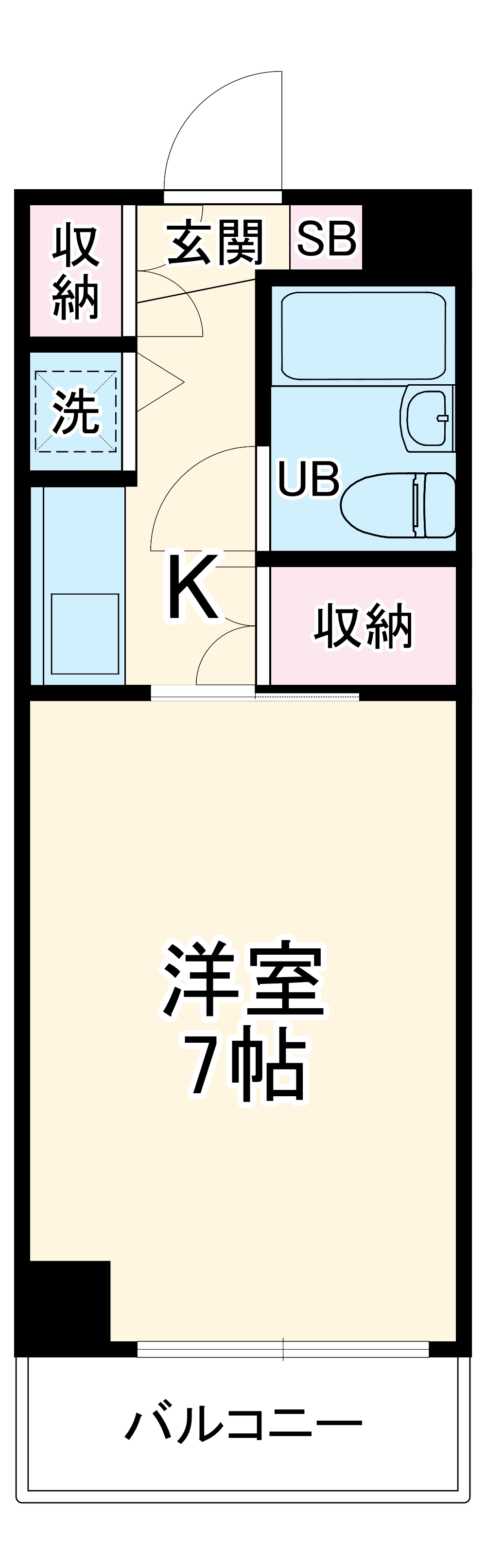 シャロン小手指の間取り