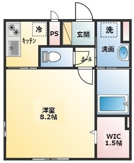 アンジェリークの間取り
