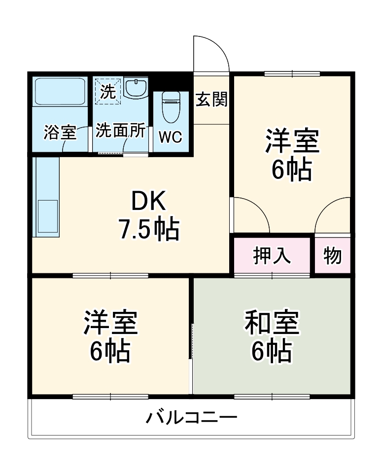 M・クリノキの間取り