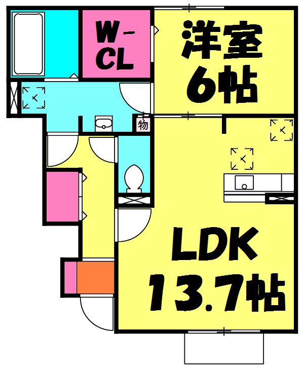 パステロの間取り