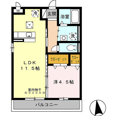 ロイヤル ナインの間取り