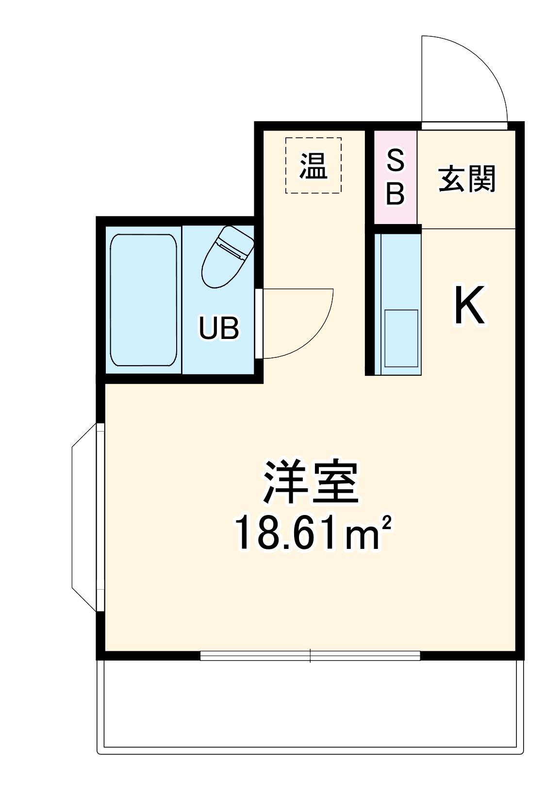 オークハイツの間取り