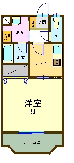 ヴィブレMAKIⅡの間取り