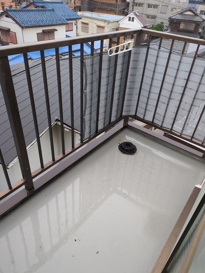12/28 バルコニー