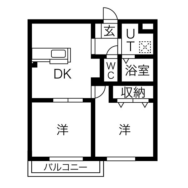 アプリーコ大池の間取り