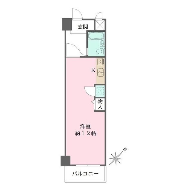 ビラ松濤の間取り