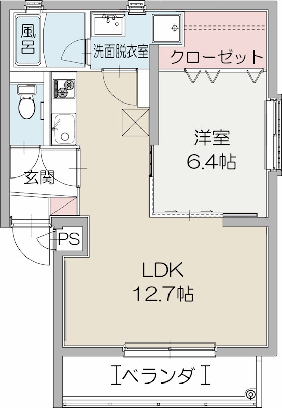 ウエストフィールド雅の間取り