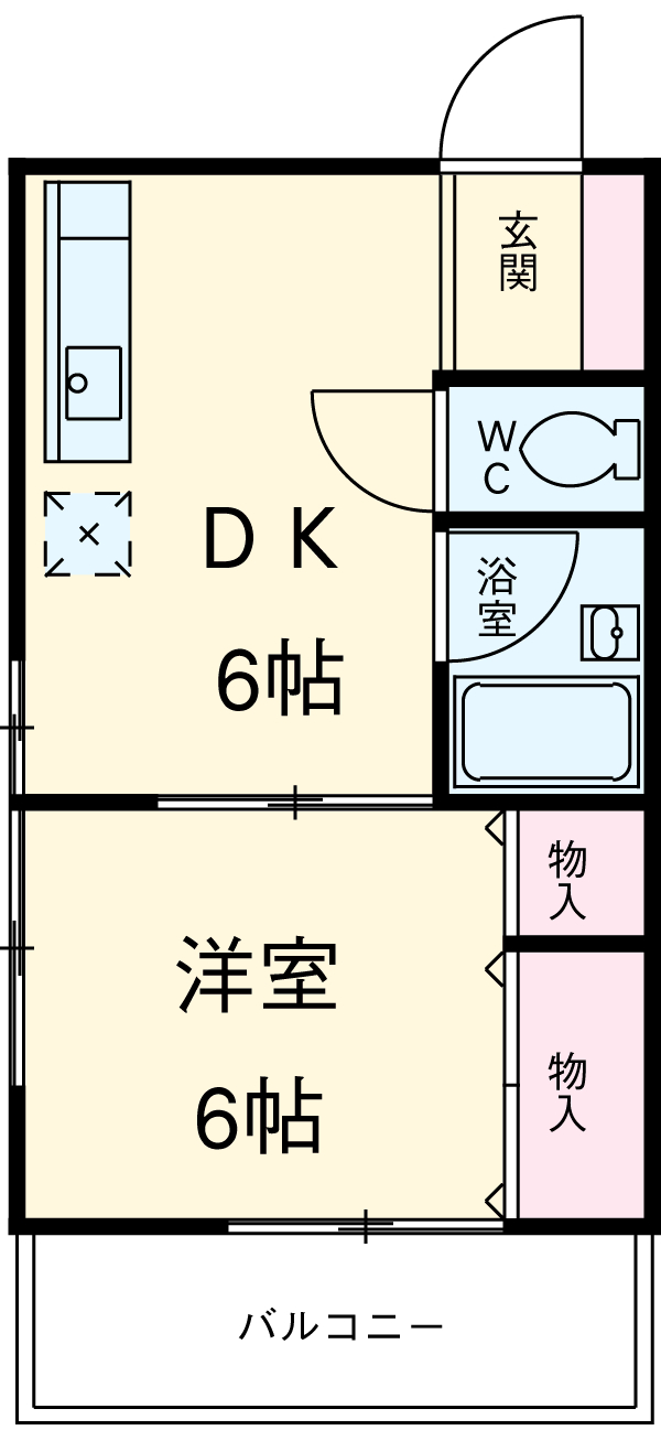 アクセスコートⅦの間取り