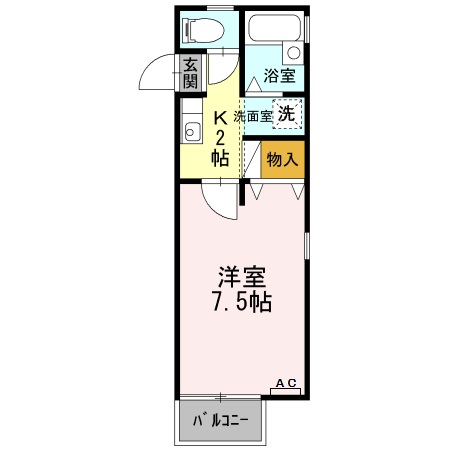 ＢＥＬＬＡＩＲ　ＡＮＮＥＸの間取り