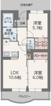ブルーローズの間取り