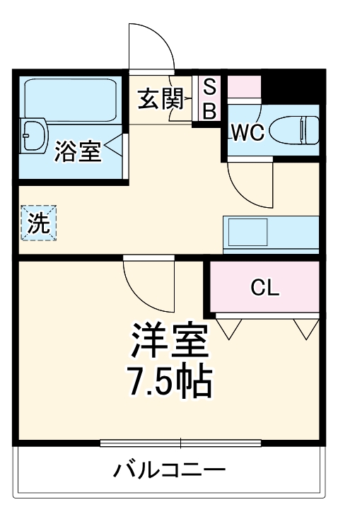 ラフィナートMの間取り