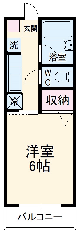 メゾンコート吾妻の間取り