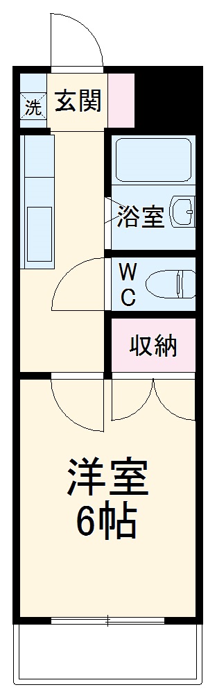 リヴィエールⅠの間取り