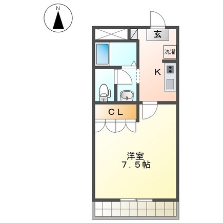 アイリスハイムの間取り