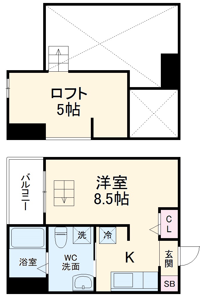 クオリア瑞穂の間取り