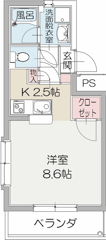 アビテ.ヴィルⅢの間取り