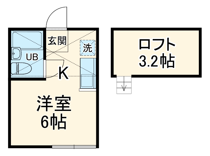 キャピタル八柱の間取り