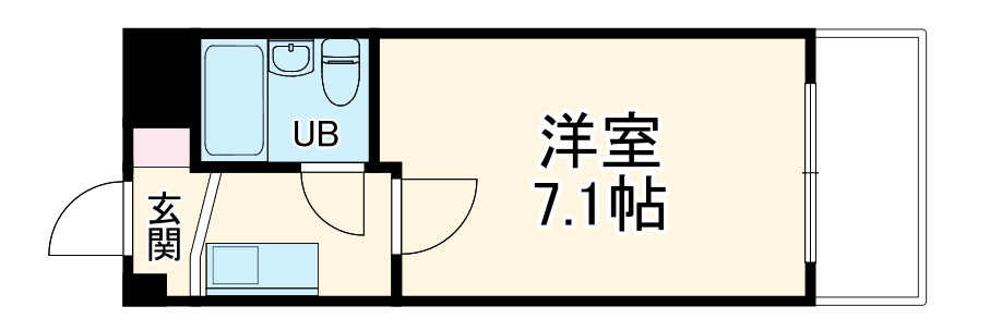 ドール堀田Ⅰの間取り