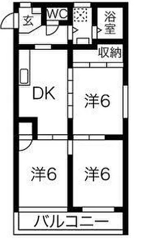 ルネッサファミーユの間取り