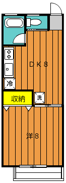 ハイツ・タイムの間取り