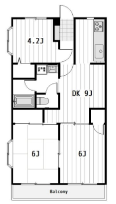 ベル・ビュー松戸の間取り