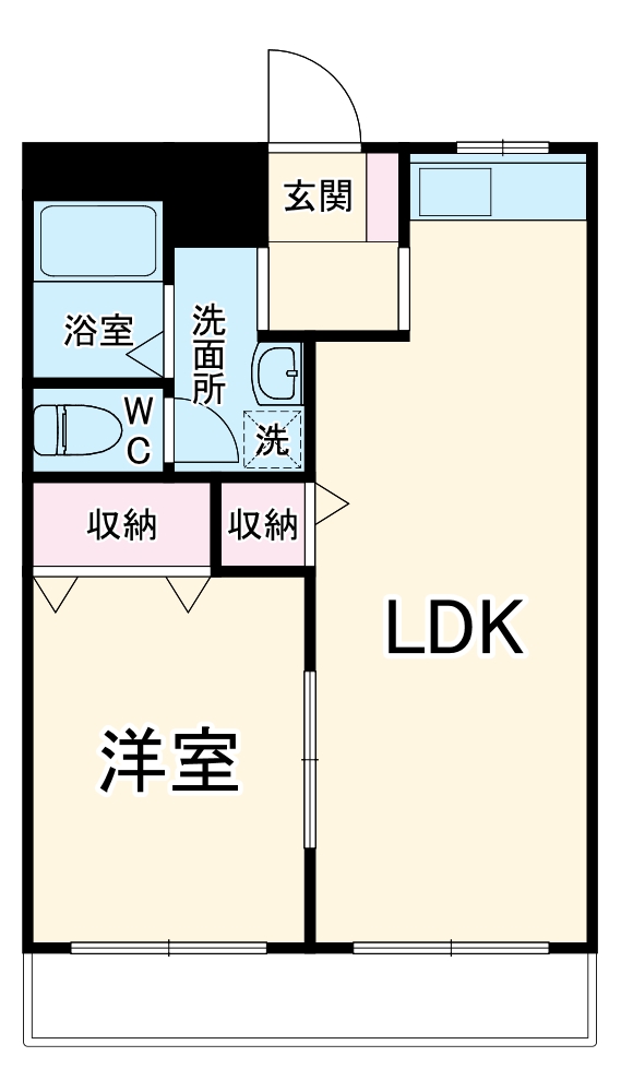 ラビットハウスタートル2号の間取り