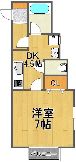 デュオーラ江戸川台の間取り
