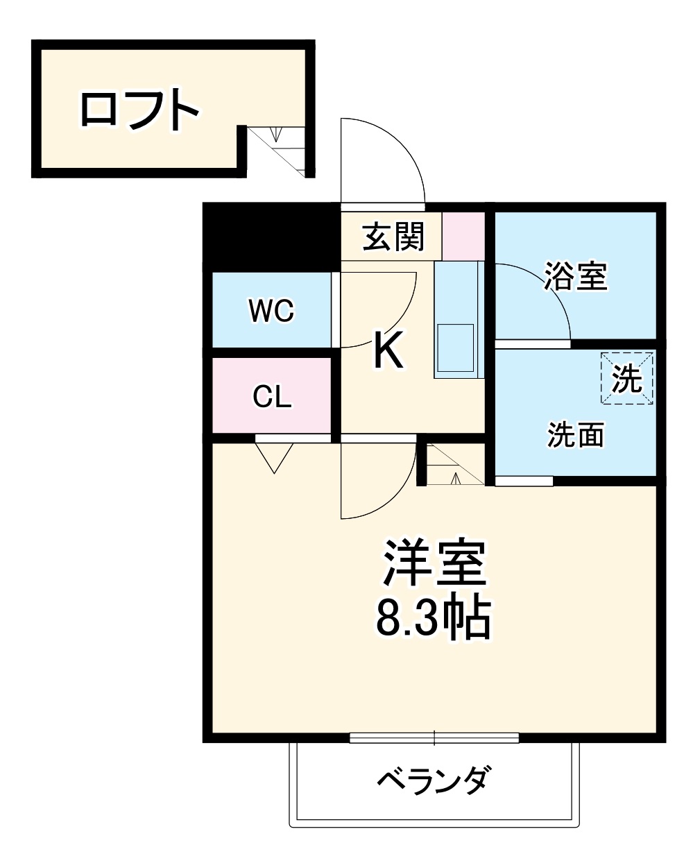 ハートヒルズ西大友の間取り