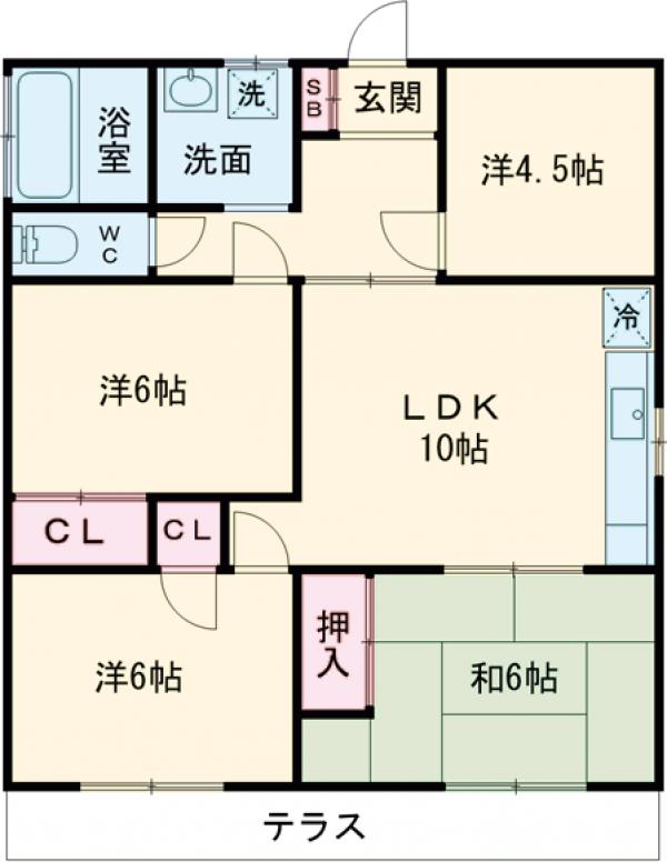 木村荘の間取り