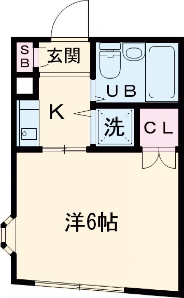 イーストハイツの間取り