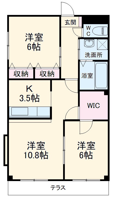ラ・ネージュ の間取り