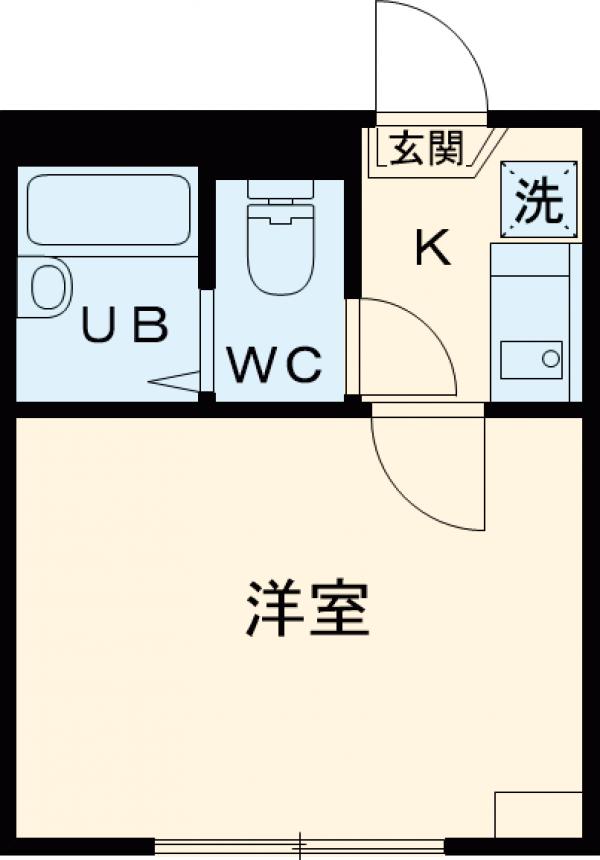 シャンテ綾瀬の間取り