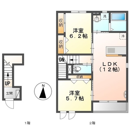ベッテル当知の間取り