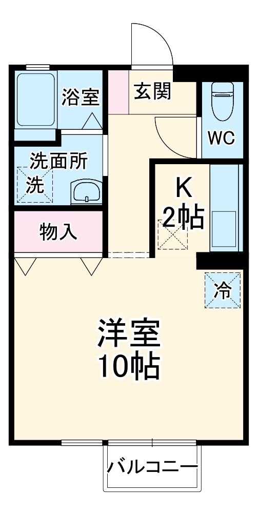 クレセントコートの間取り