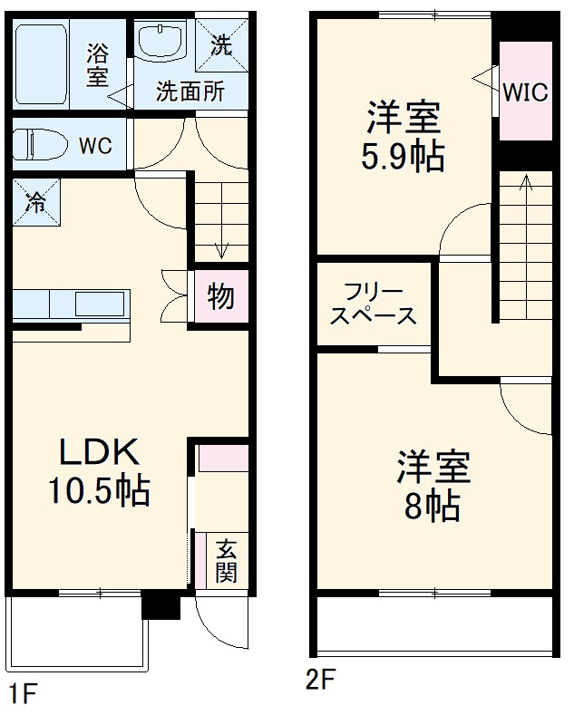 Maisonettepark 大道の間取り
