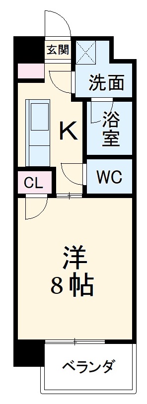 ベルビレッジ鳴海の間取り