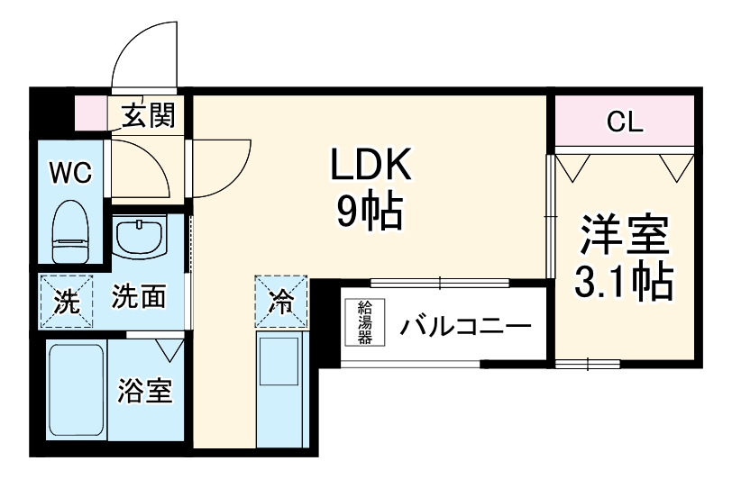 CRASTINE大杉の間取り