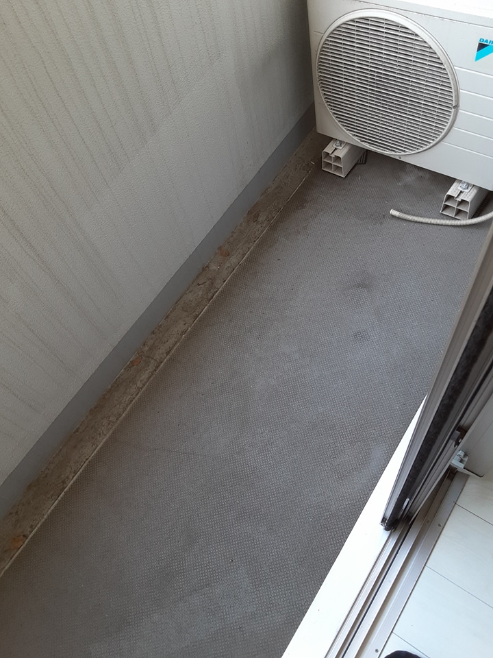 12/23 バルコニー