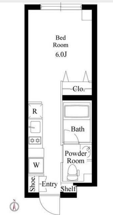 ミリアレジデンス品川中延の間取り