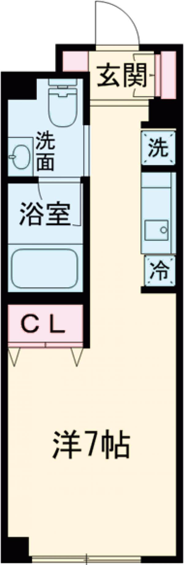 ミリアレジデンス品川中延の間取り