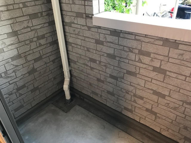 12/24 バルコニー