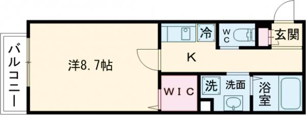FLORENTIA Wの間取り