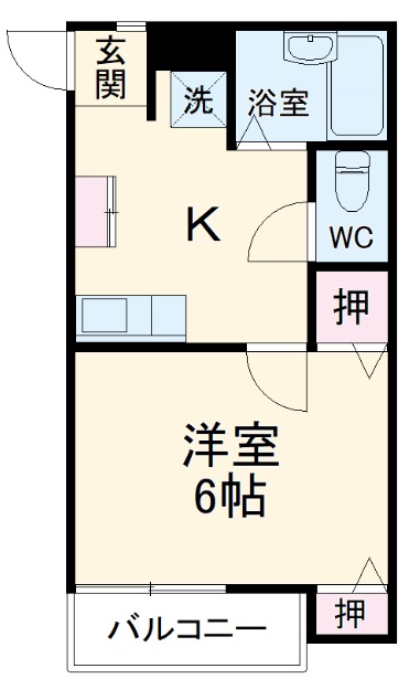 フォレストⅠの間取り