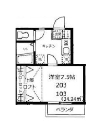 ファーストステージ東所沢の間取り