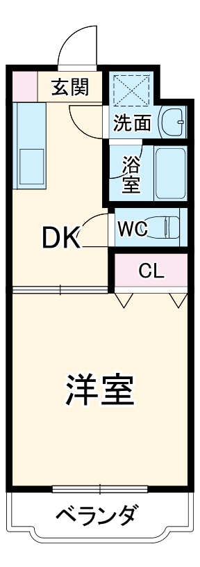 メゾンかりがねの間取り