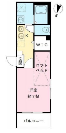 カサ デ ルーナの間取り