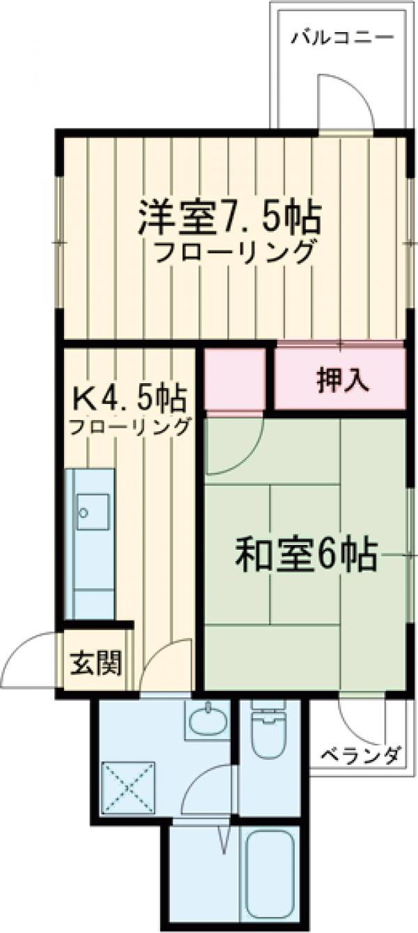 カーササカイの間取り