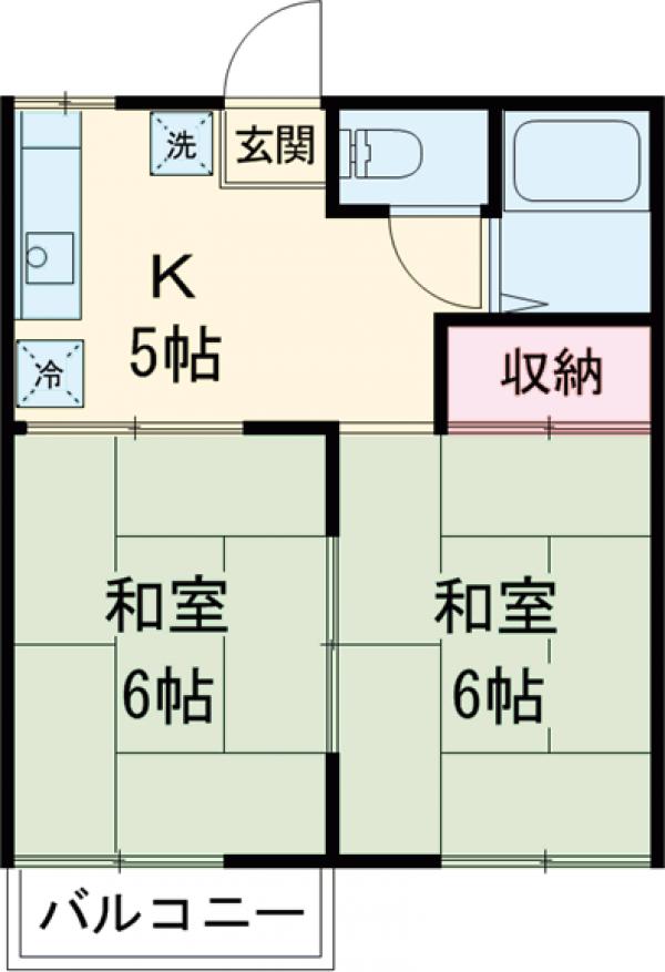 コーポミユキの間取り