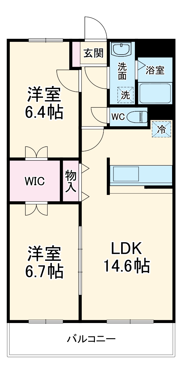 2/14 間取